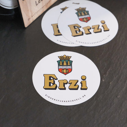 "Erzi" in Rund Stickerpack