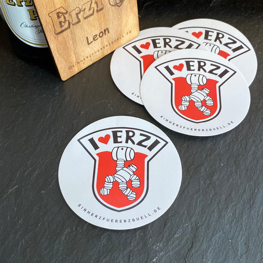 "I Love Erzi retro" Stickerpack